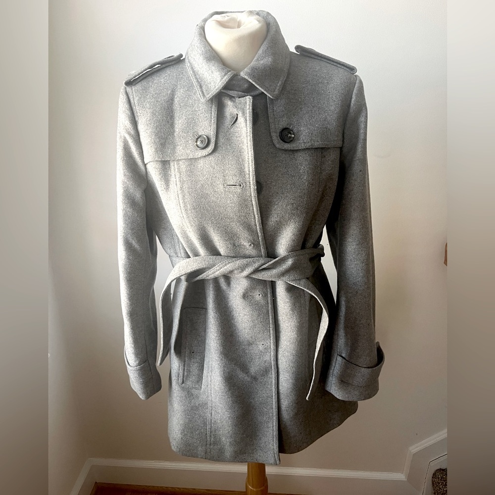 Banana Republic Women’s Grey Wool Jacket Sz M